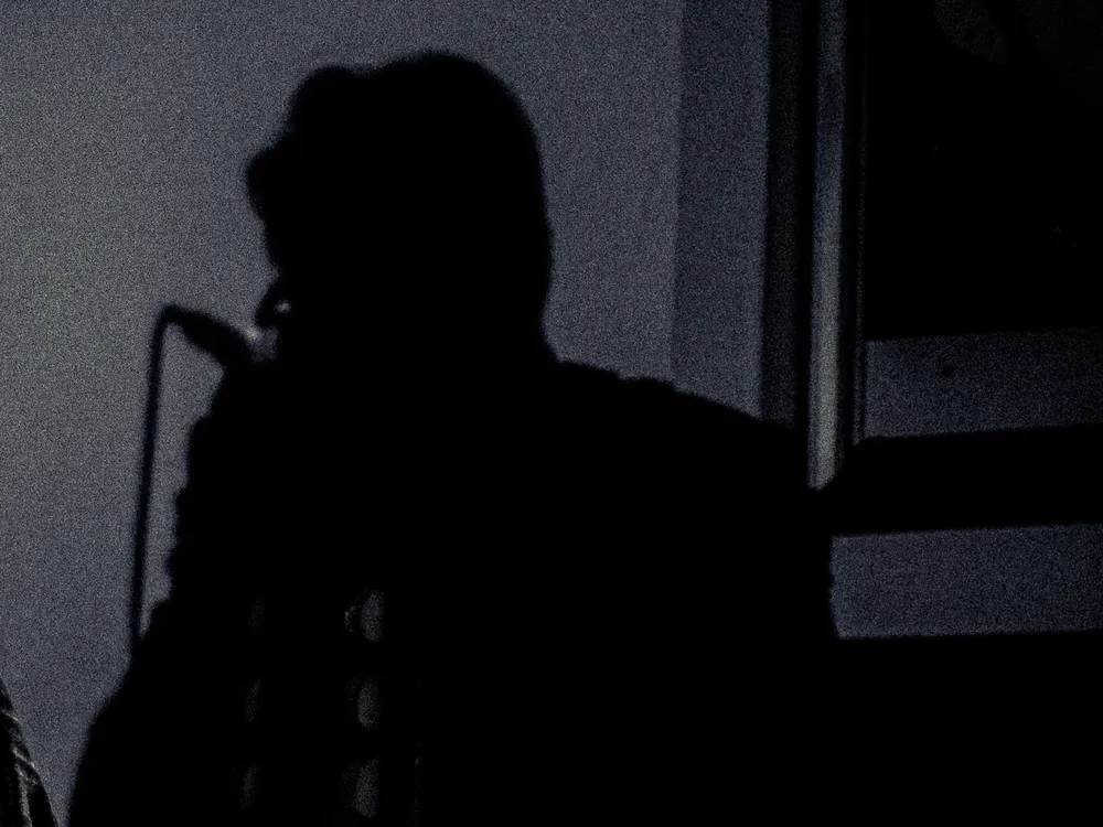 Il palco durante la serata